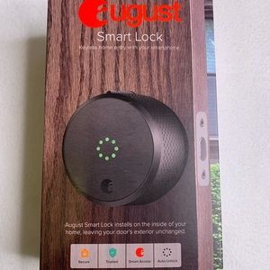 August smart lock black 2nd generation